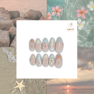 Hộp đựng móng tay “Dreamy Sea Breeze” (mới)