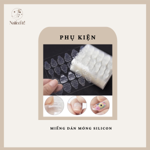 Miếng keo dán móng giả bằng Silicon
