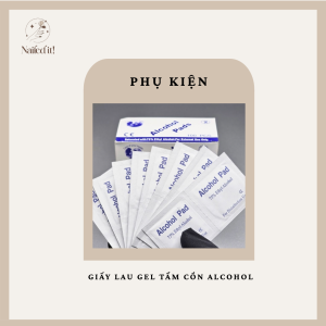Giấy lau gel tẩm cồn